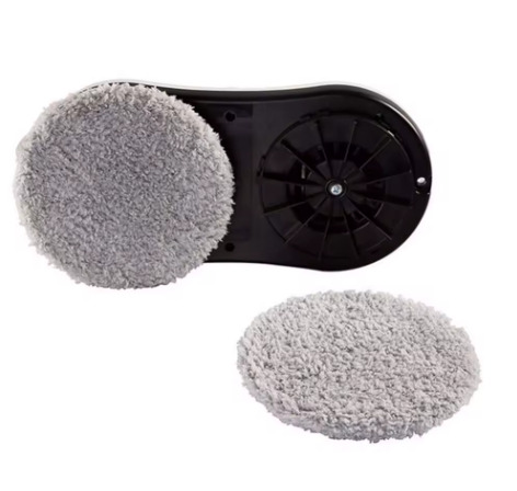 Tampons microfibre ronds pour robot lave-vitres – lot de 2
