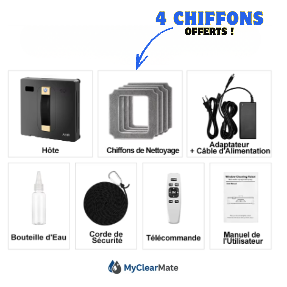 EdgeMate C1™ – Le nettoyage précis des vitres en hauteur