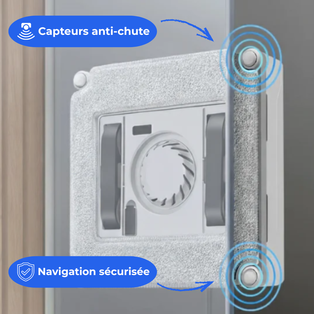 EdgeMate C1™ – Le nettoyage précis des vitres en hauteur