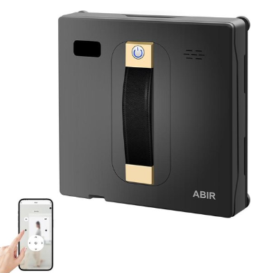 Robot lave-vitres automatique carré avec télécommande