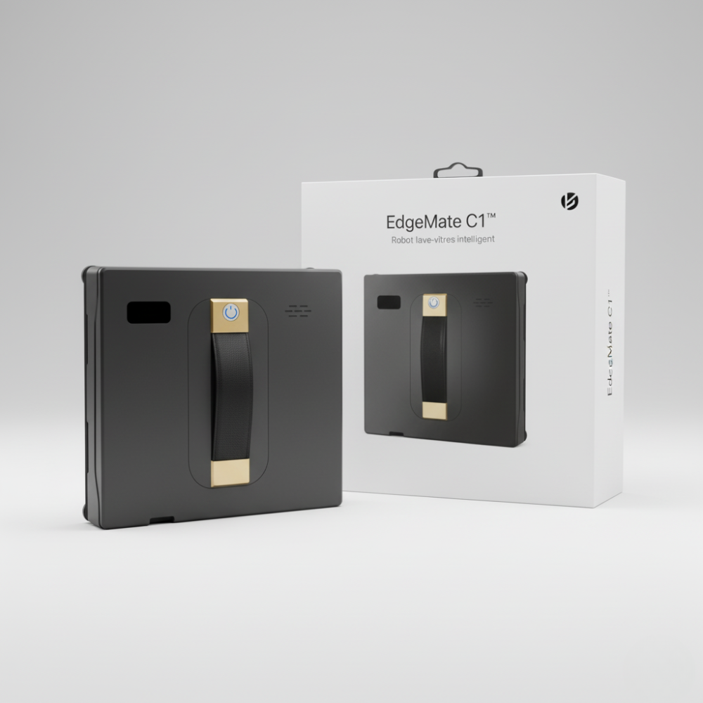 EdgeMate C1™ – Le nettoyage précis des vitres en hauteur